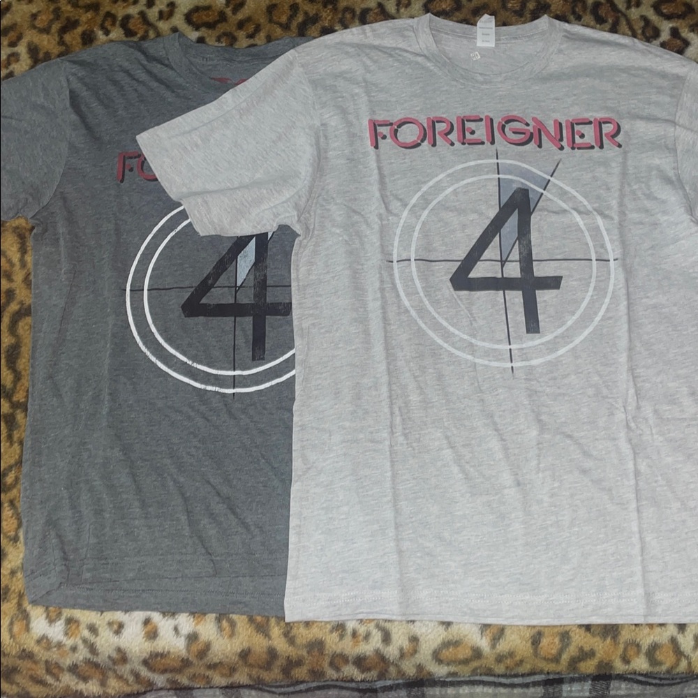 Reign Foreigner Graphic Dark Heather Gray Tee